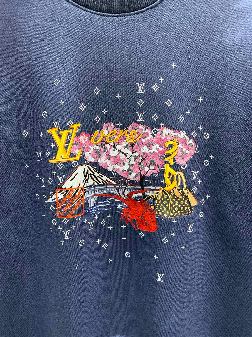 New Year printed hoodie