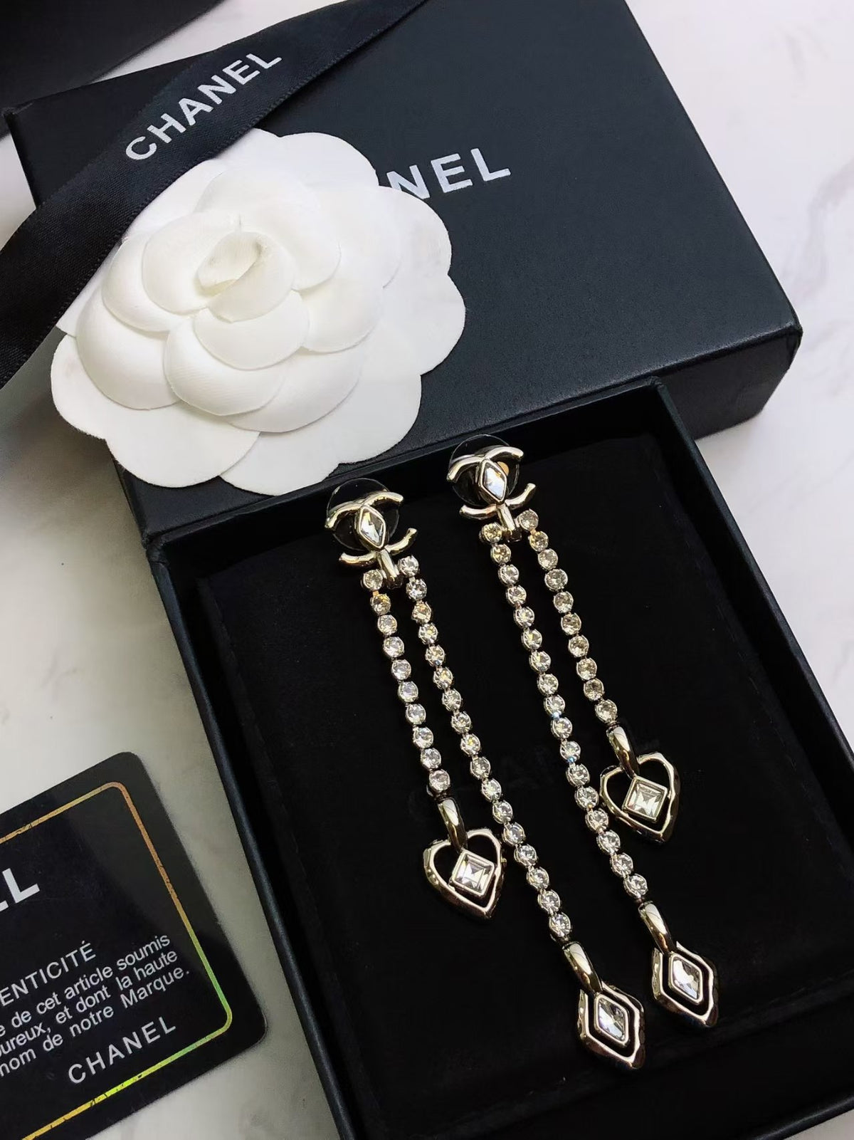 New pearl earrings