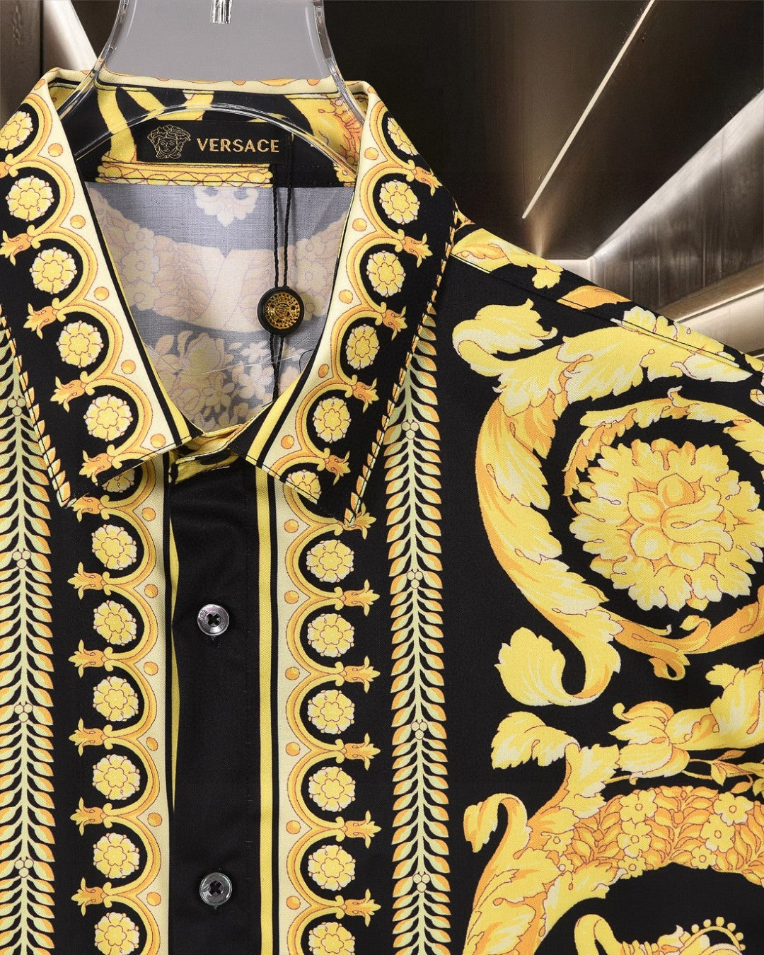 Palace style digital printed short sleeved shirt