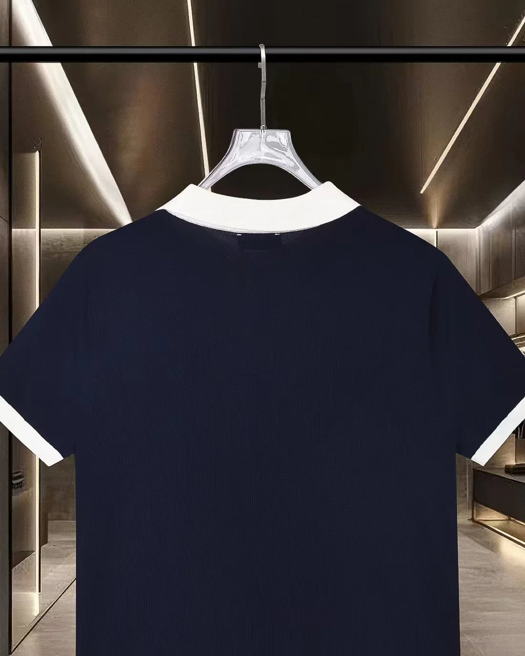 New Knitted Short Sleeve Polo Shirt