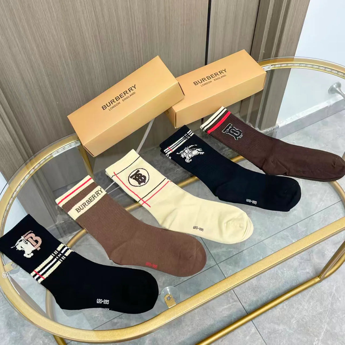 New Embroidered Socks