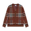 New plaid cardigan