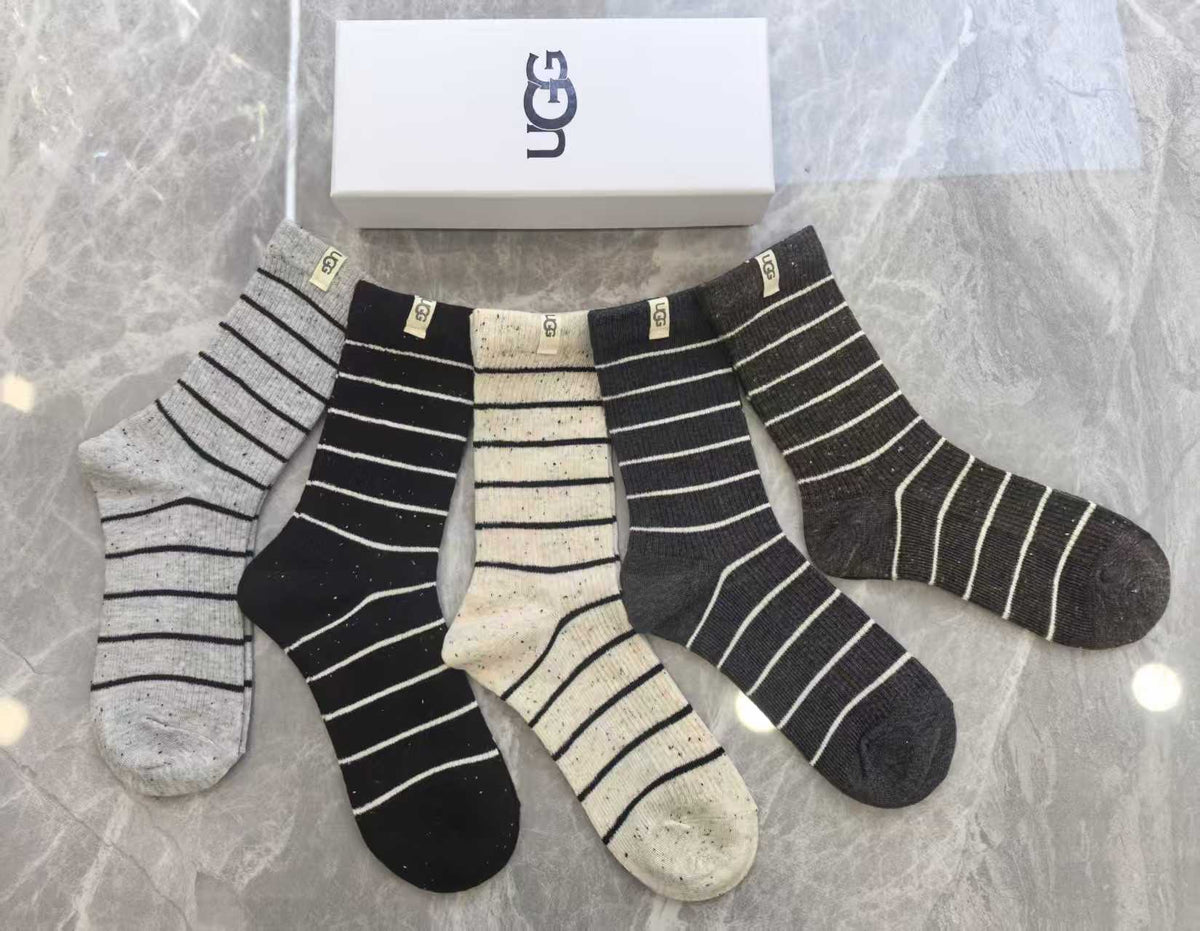 New cashmere pile socks