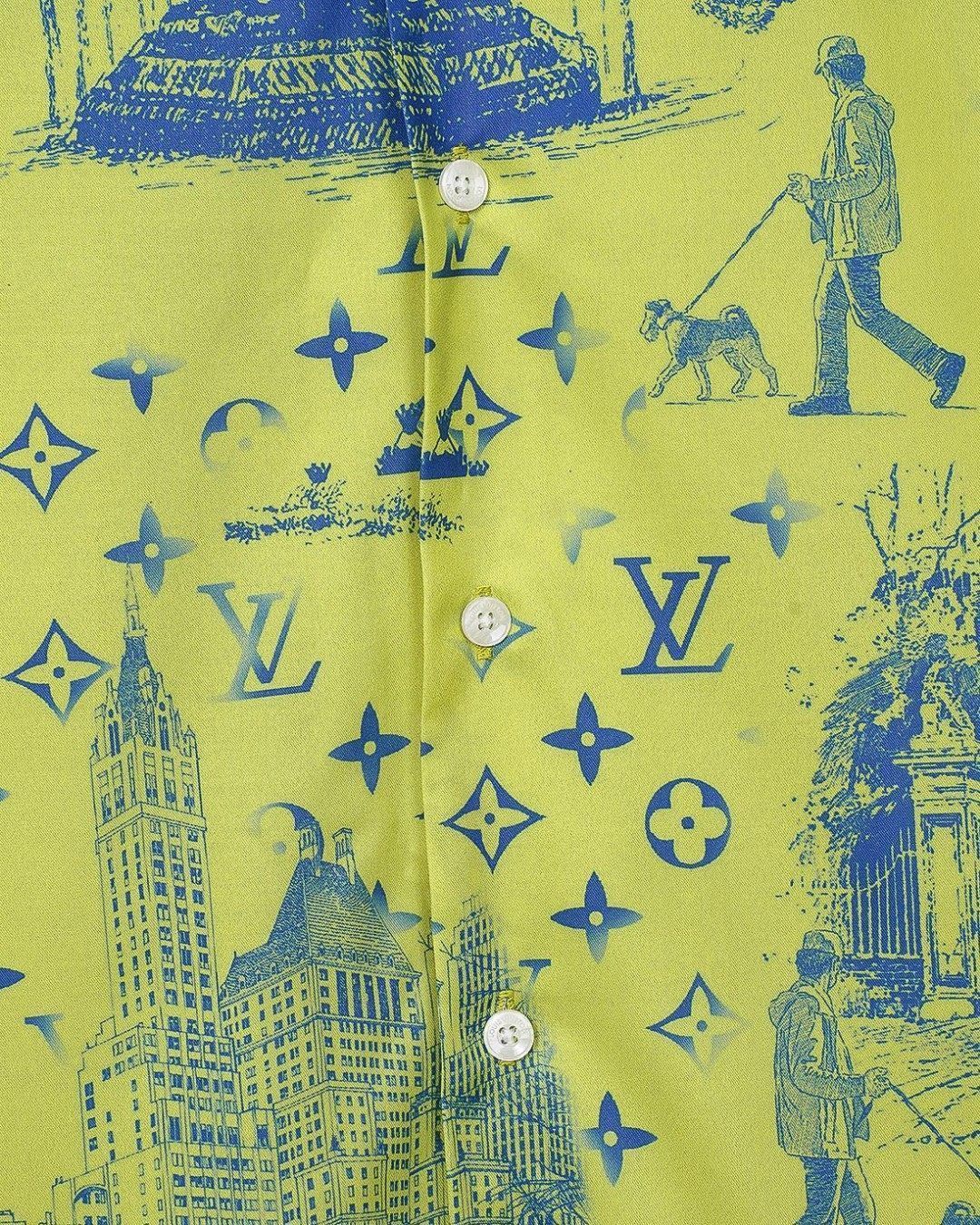 Digital printed short sleeved shirt