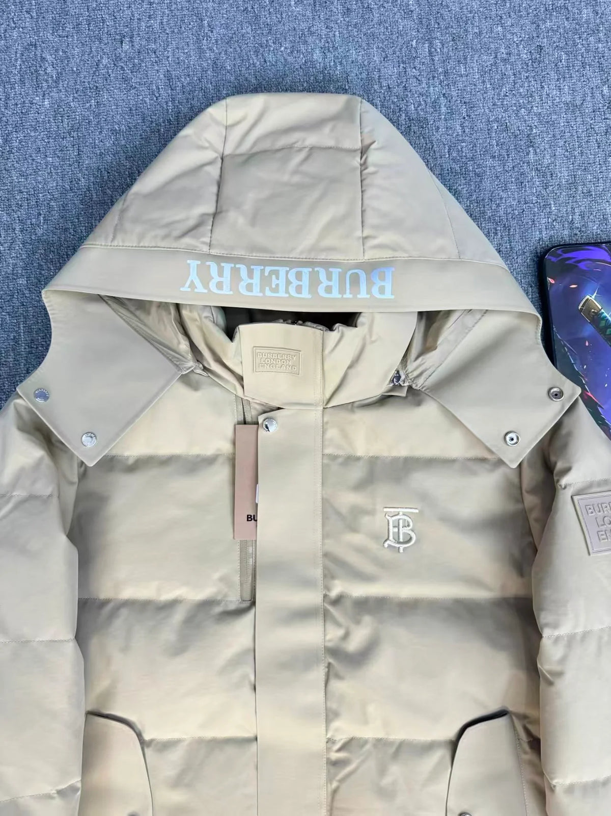 New detachable hooded down jacket