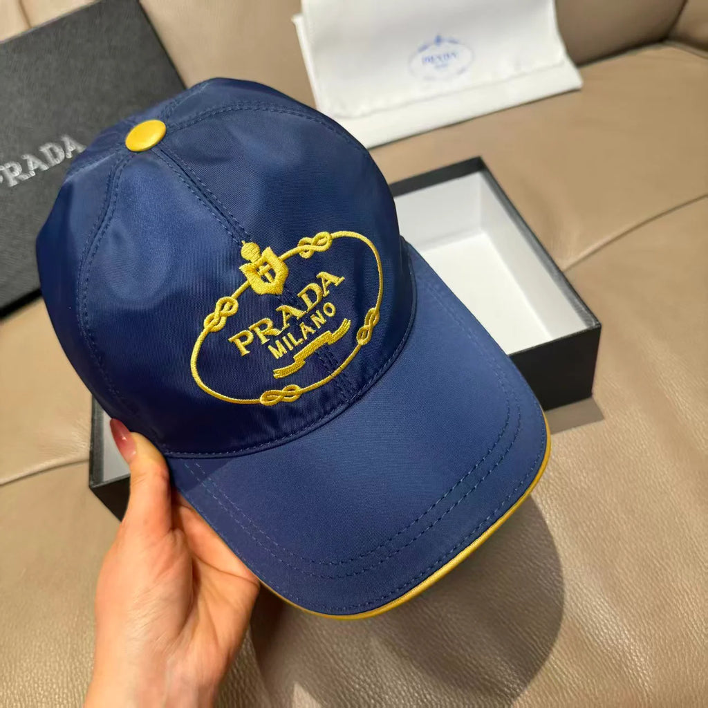 New gold embroidered baseball cap