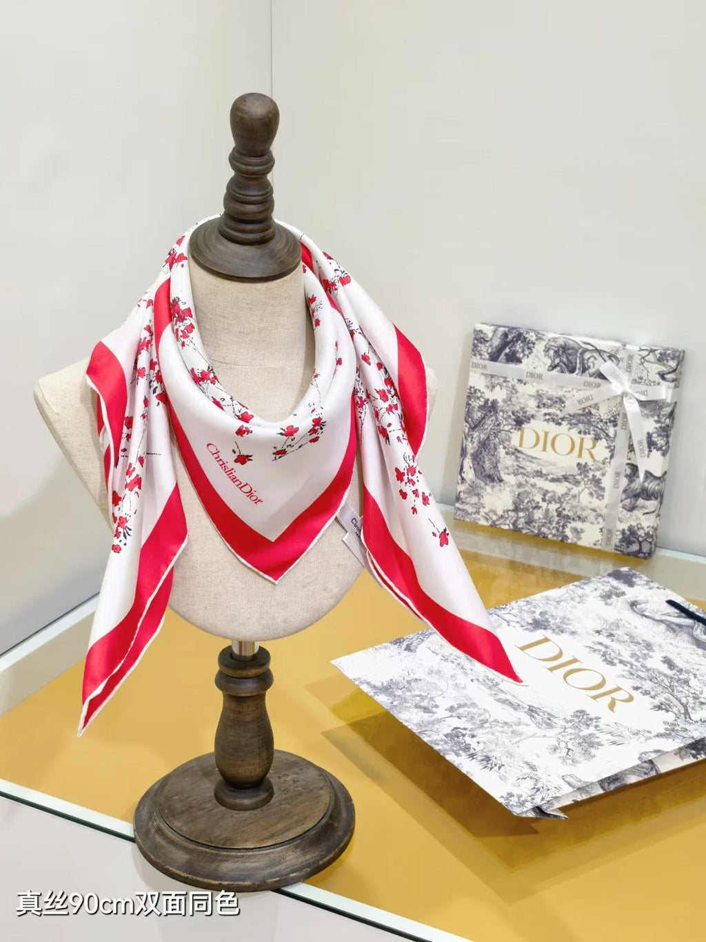 New double-sided same color scarf
