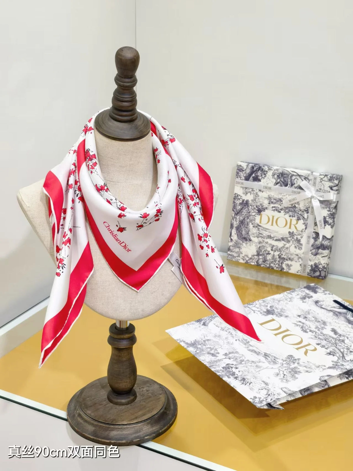 New double-sided same color scarf