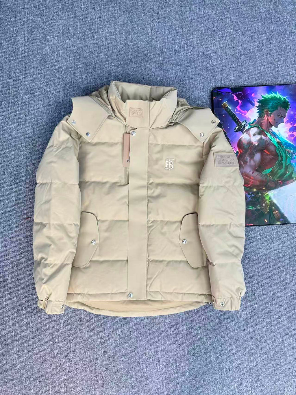 New detachable hooded down jacket