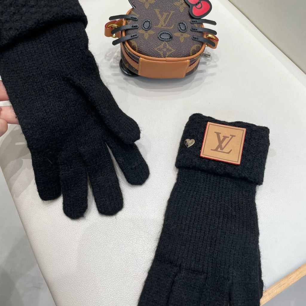 New autumn and winter wool knitted gloves 🧤
