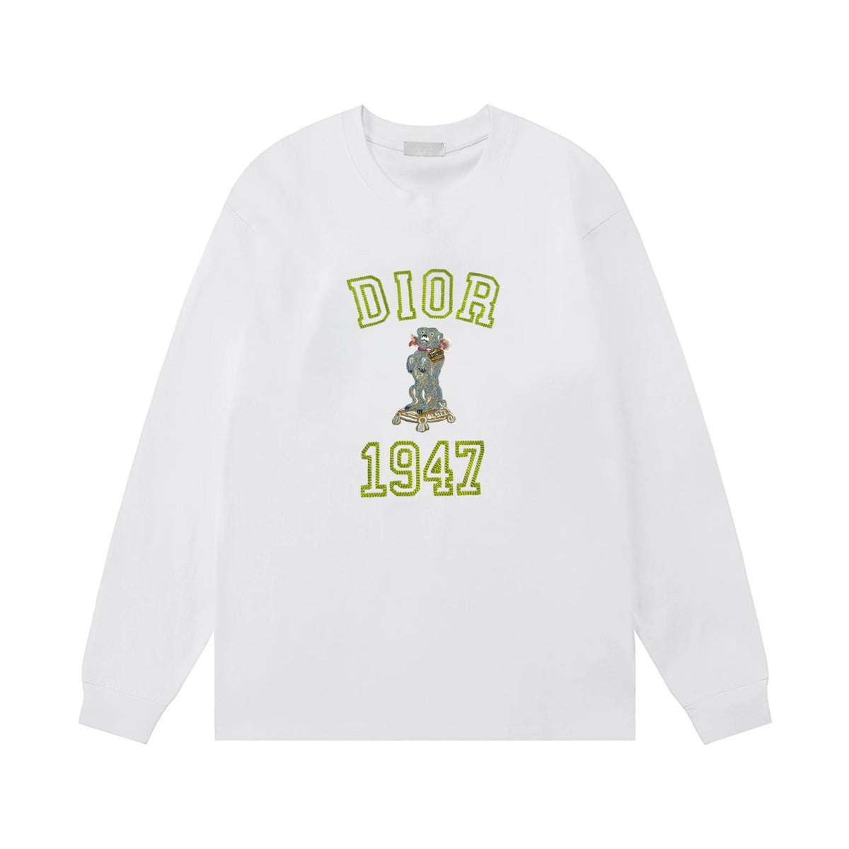 Cross stitch letter logo, unisex long sleeved design