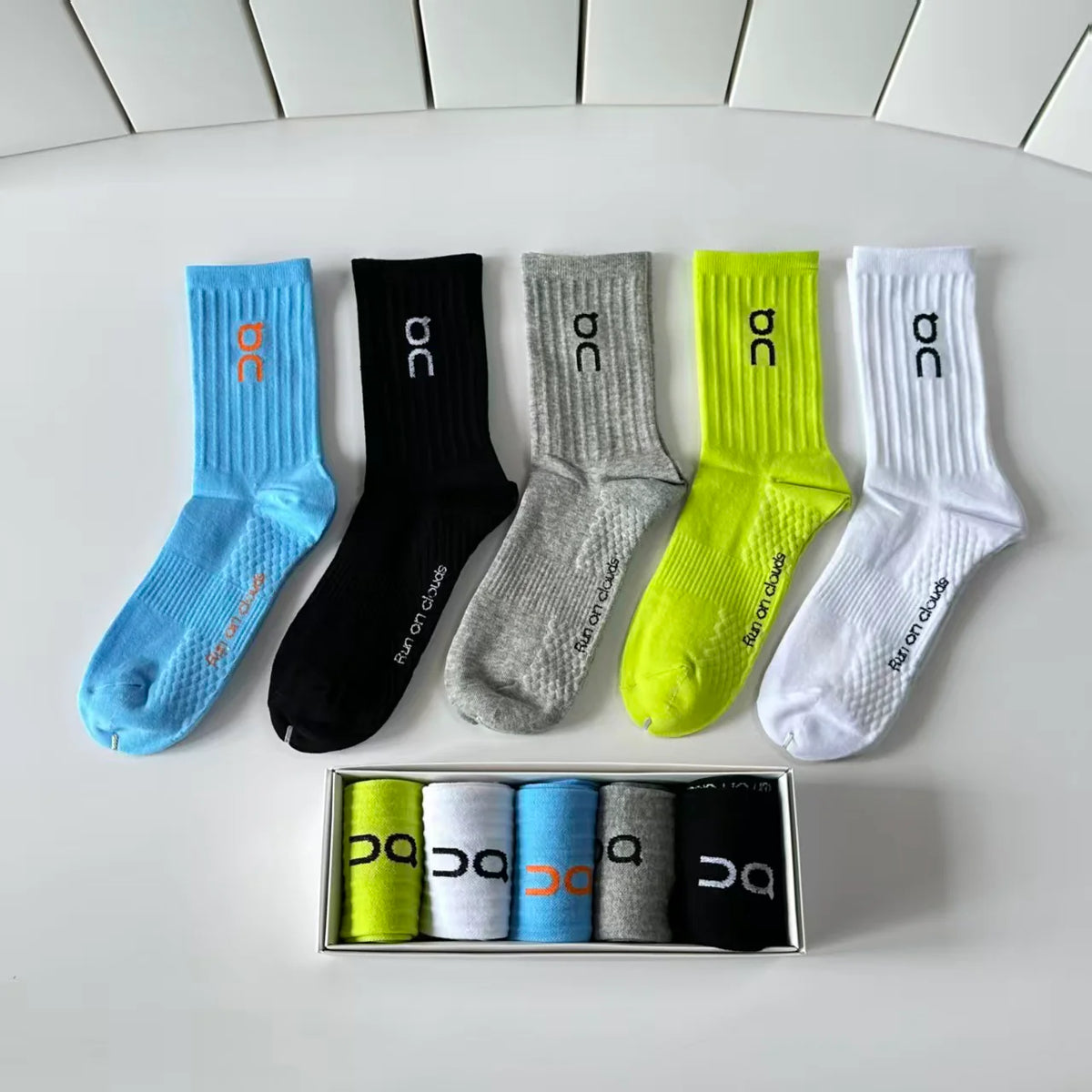 New medium to long pile socks