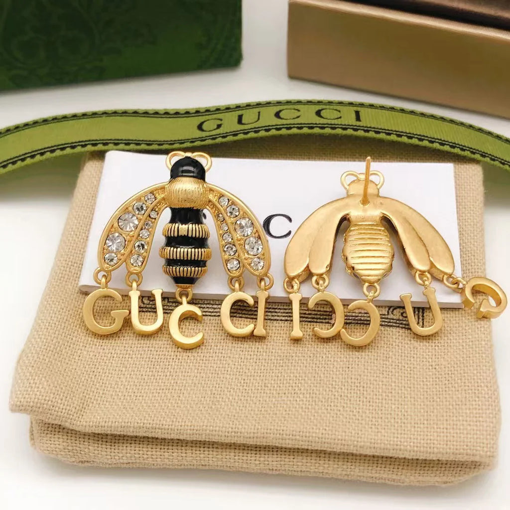 New bee earrings