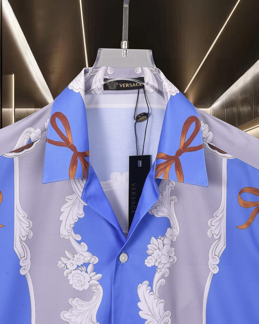 Palace style digital printed short sleeved shirt