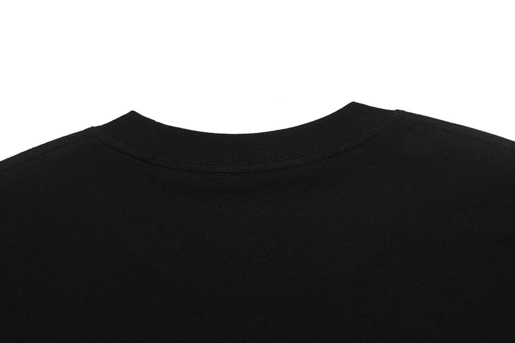 Wave letter logo, unisex long sleeved design