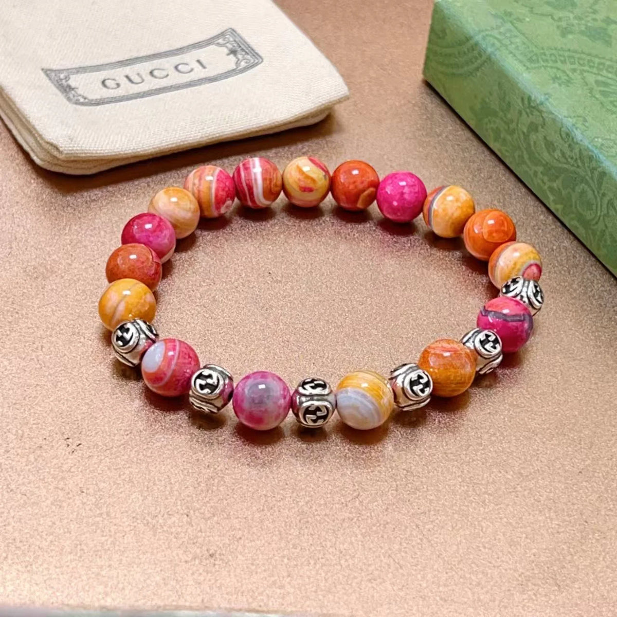 New agate bracelet