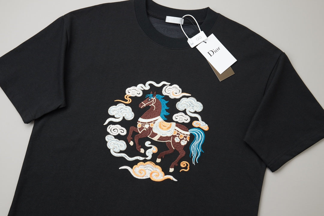 Early Spring Year of the Horse Limited Edition Embroidered T-shirt