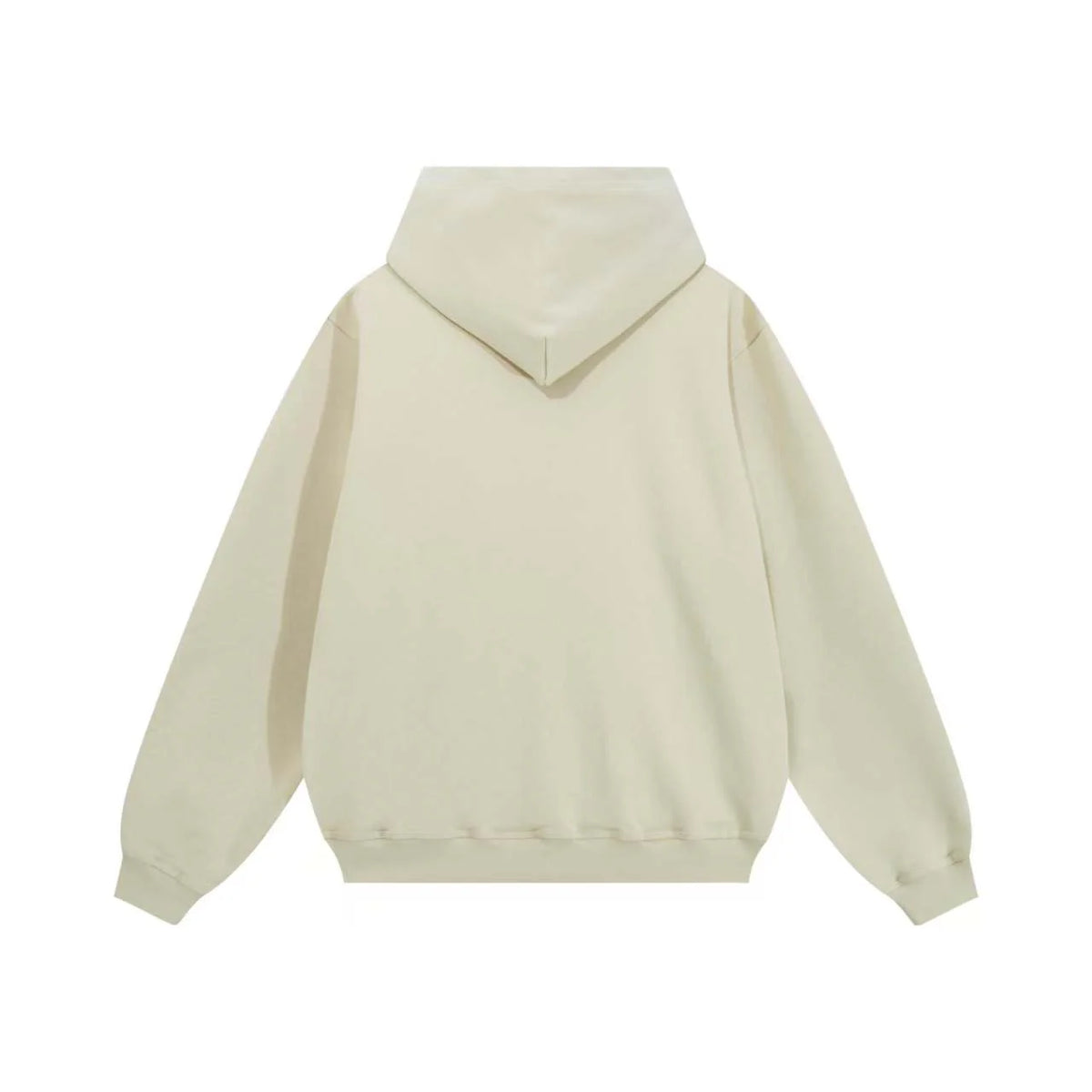 Cloth covered hooded jacket