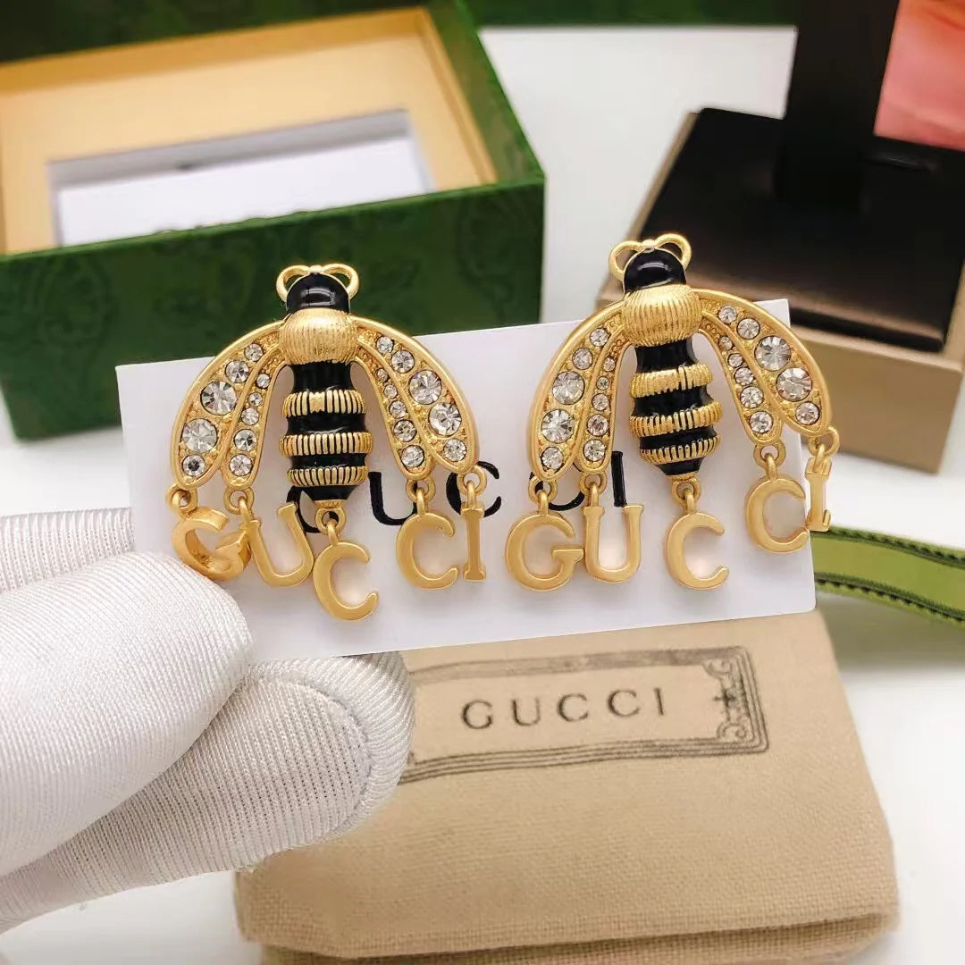 New bee earrings