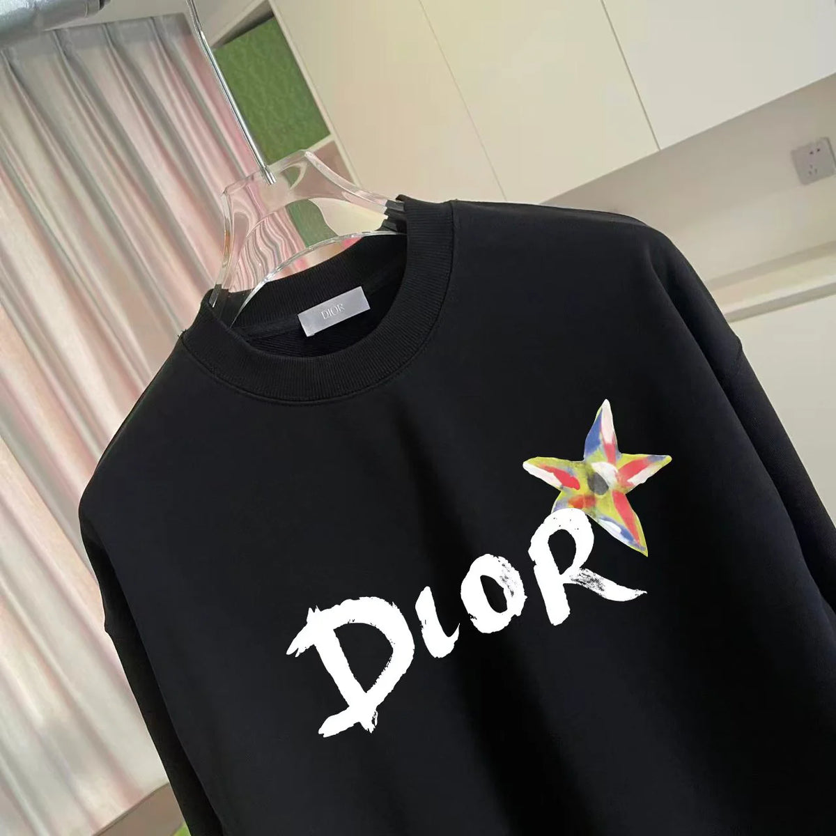 New letter printed hoodie