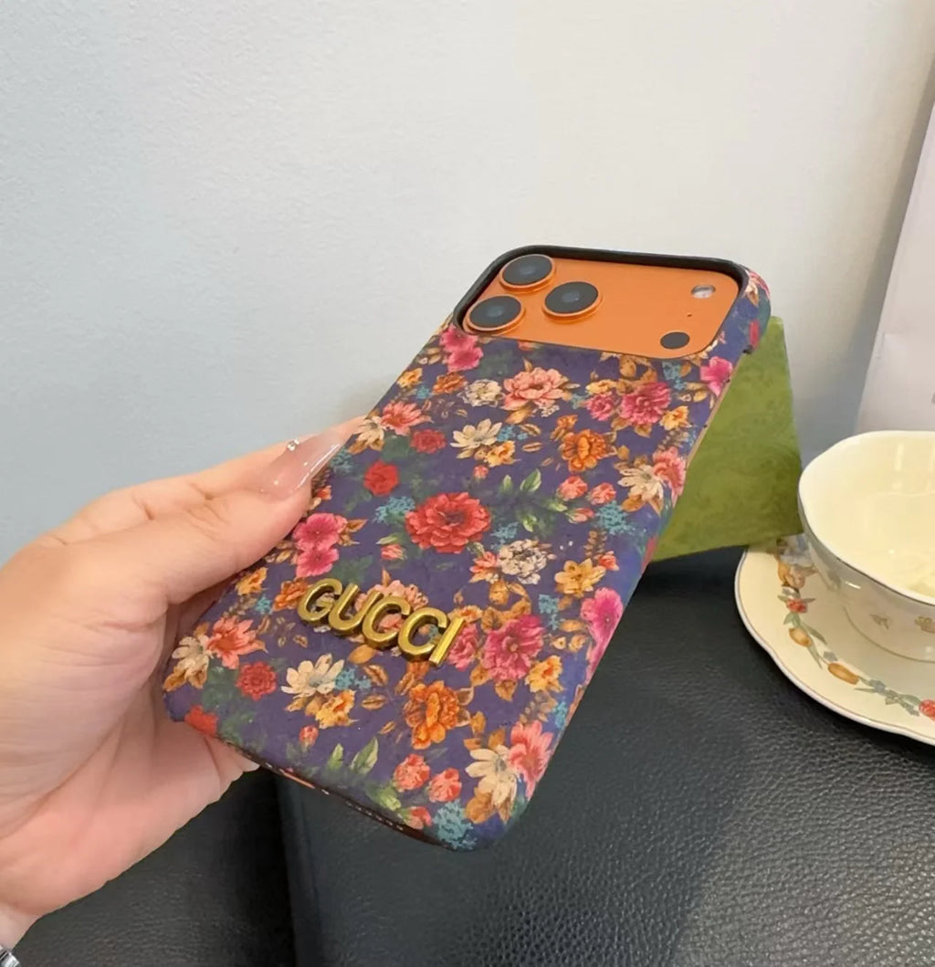 New floral phone case