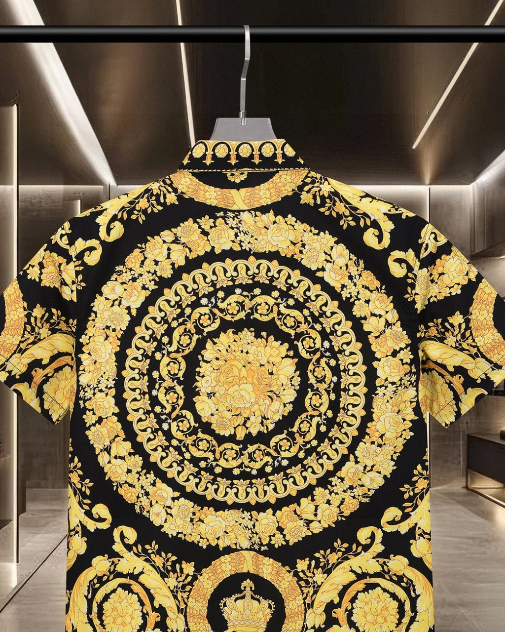 Palace style digital printed short sleeved shirt