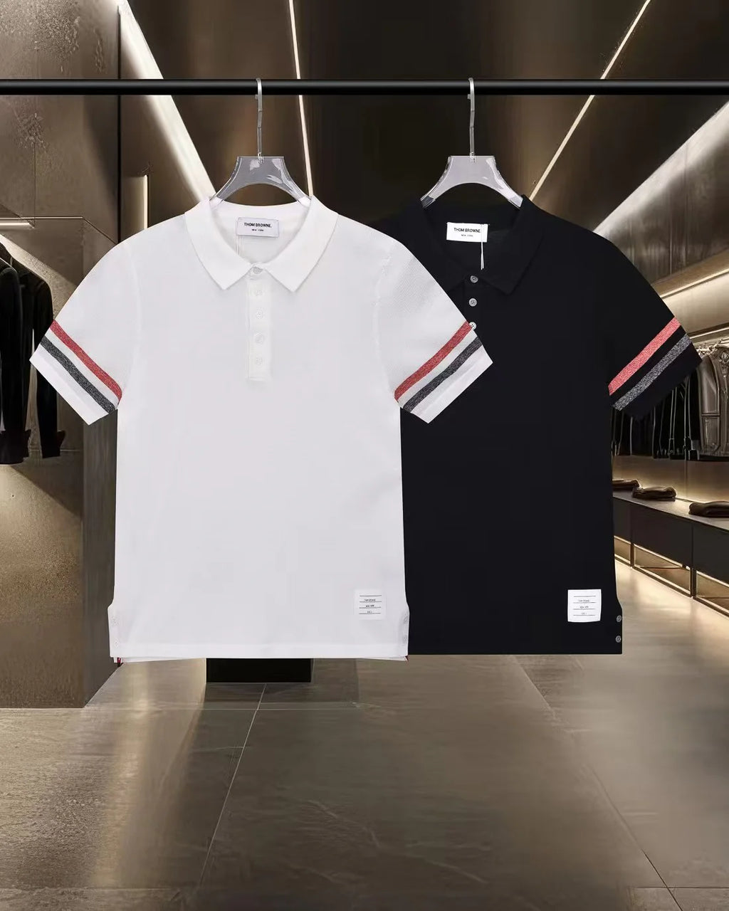 New Knitted Short Sleeve Polo Shirt