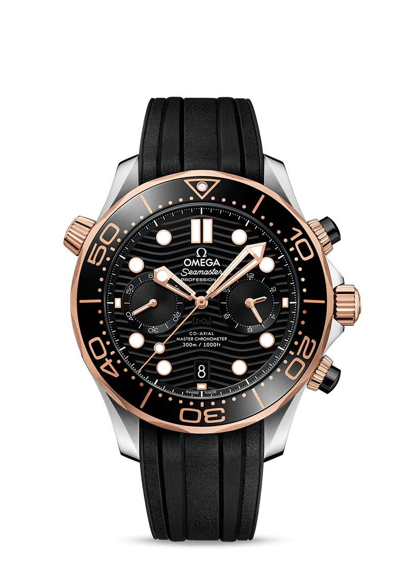 Black Steel Gold - Black Rubber - Quartz - 42mm