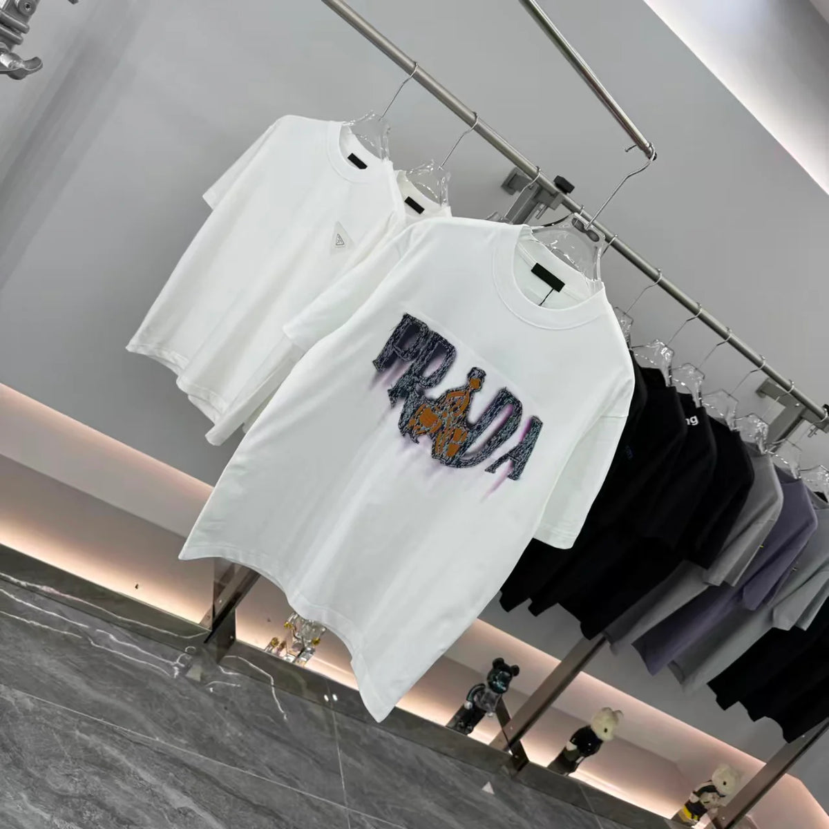 New embroidery style ➕ Printed T-shirt