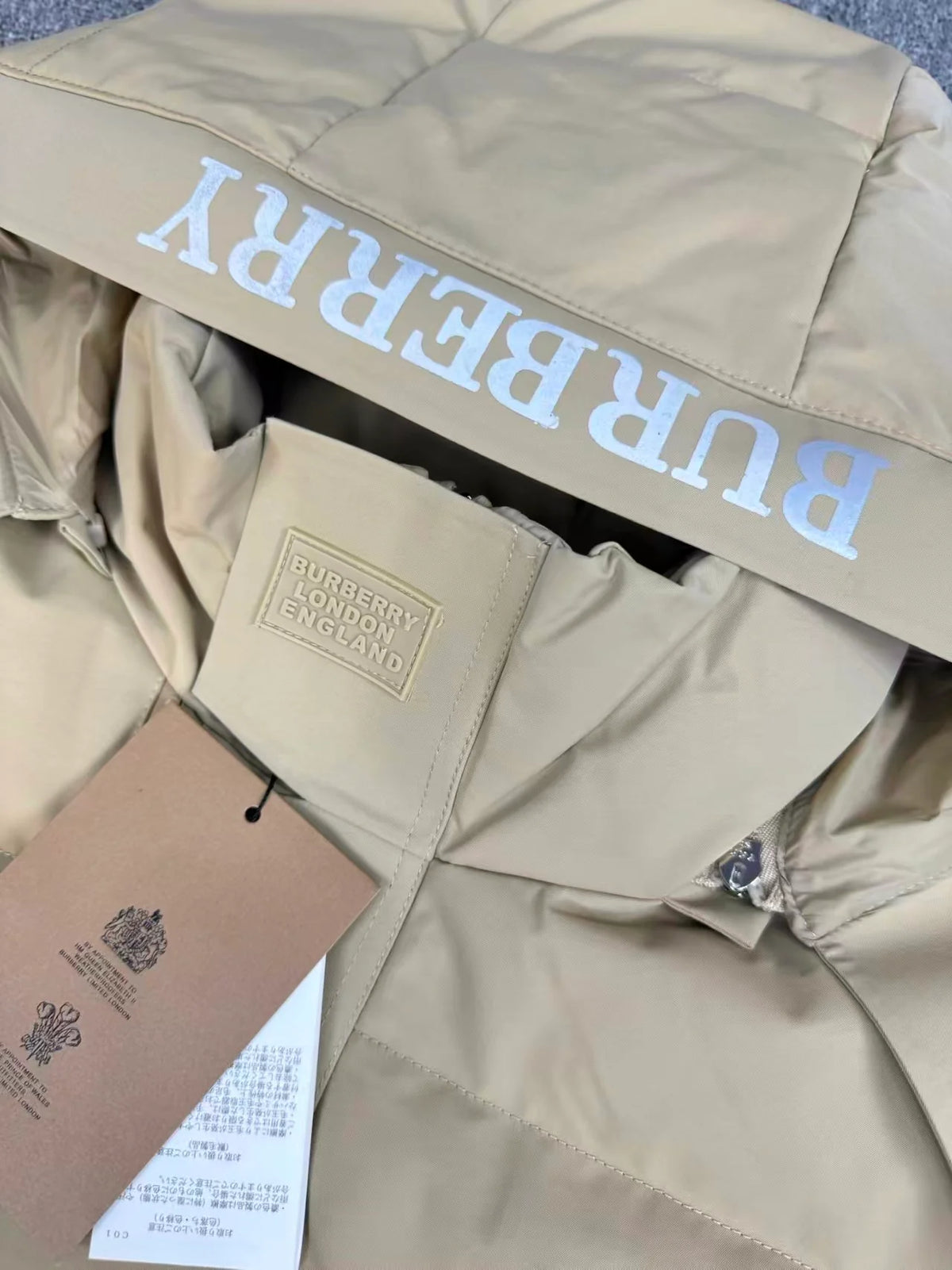 New detachable hooded down jacket