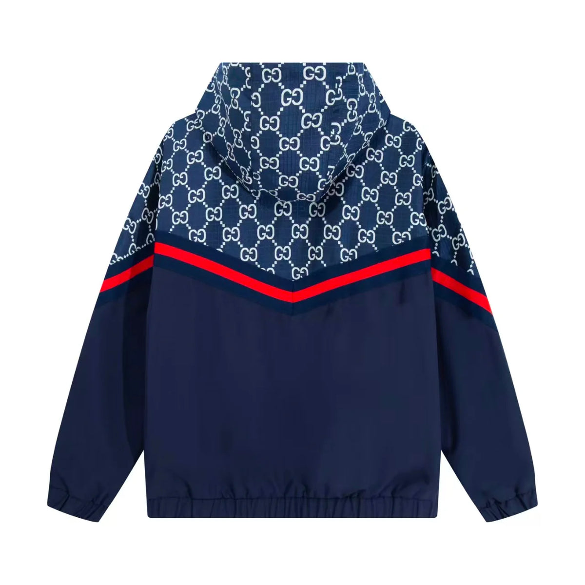 New splicing hooded jacket