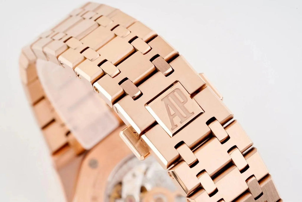 Blue - Rosegold 904L Steel - Automatic - 41mm