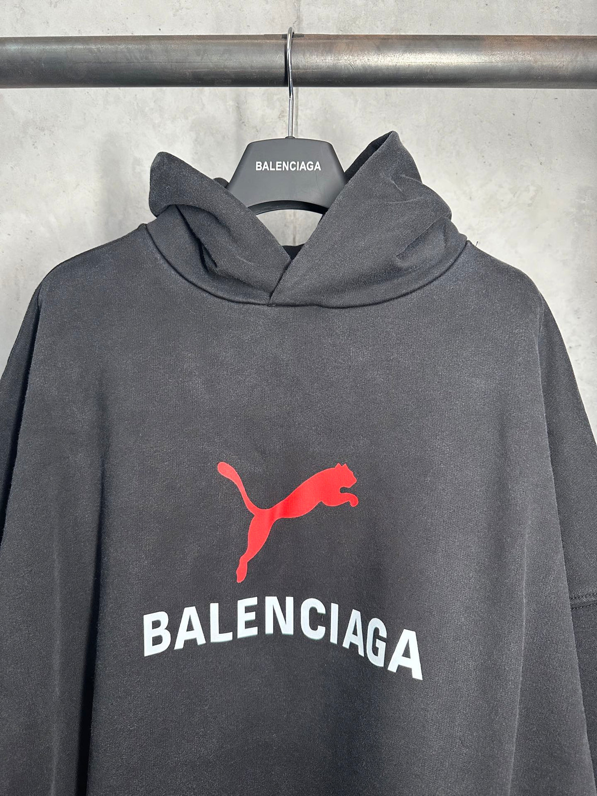 Printed hooded sweatshirt