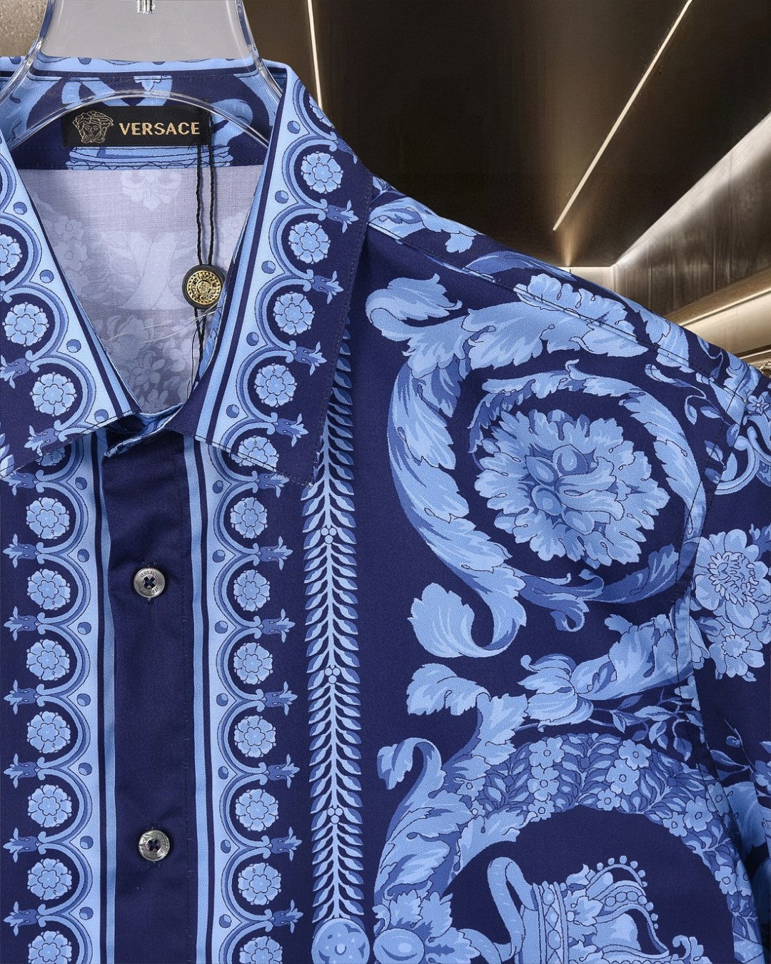Palace style digital printed short sleeved shirt