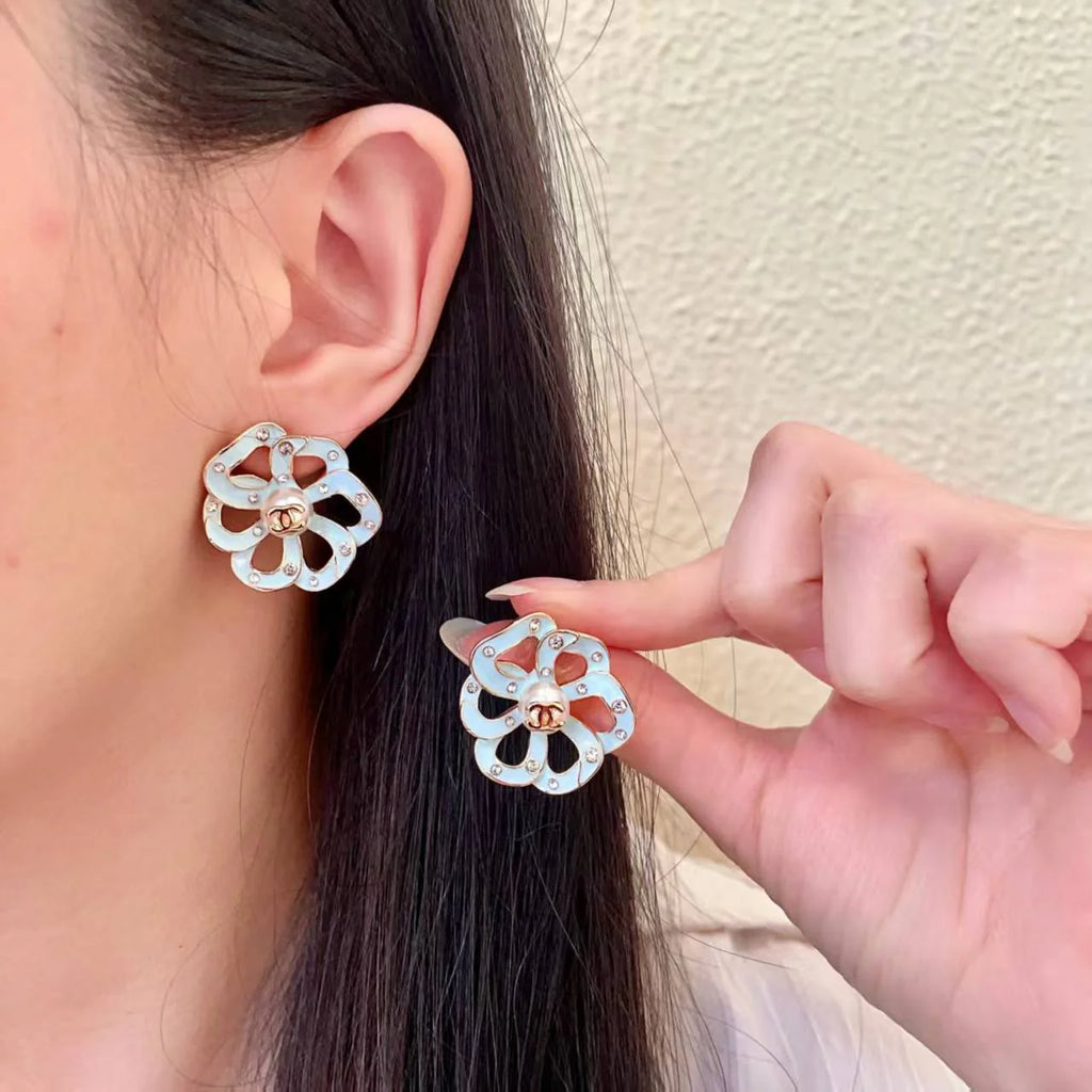 New Camellia Earrings