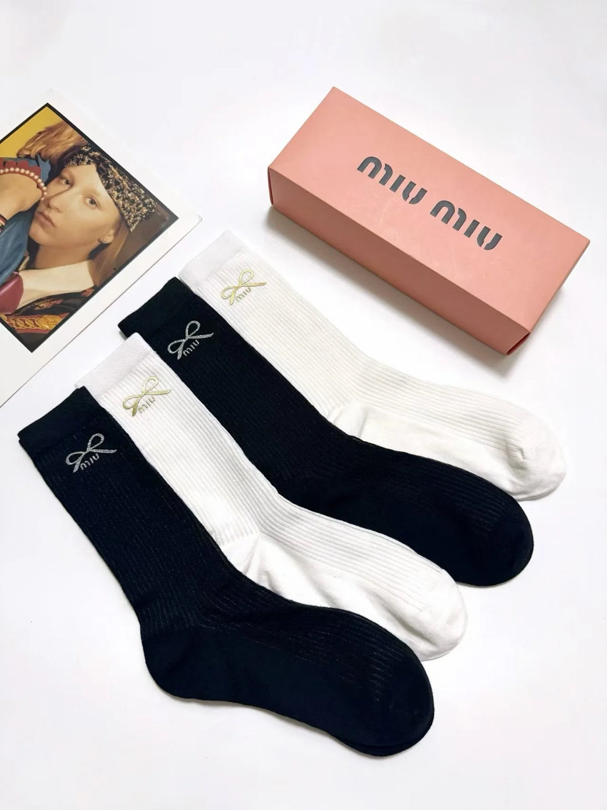 New letter tube socks