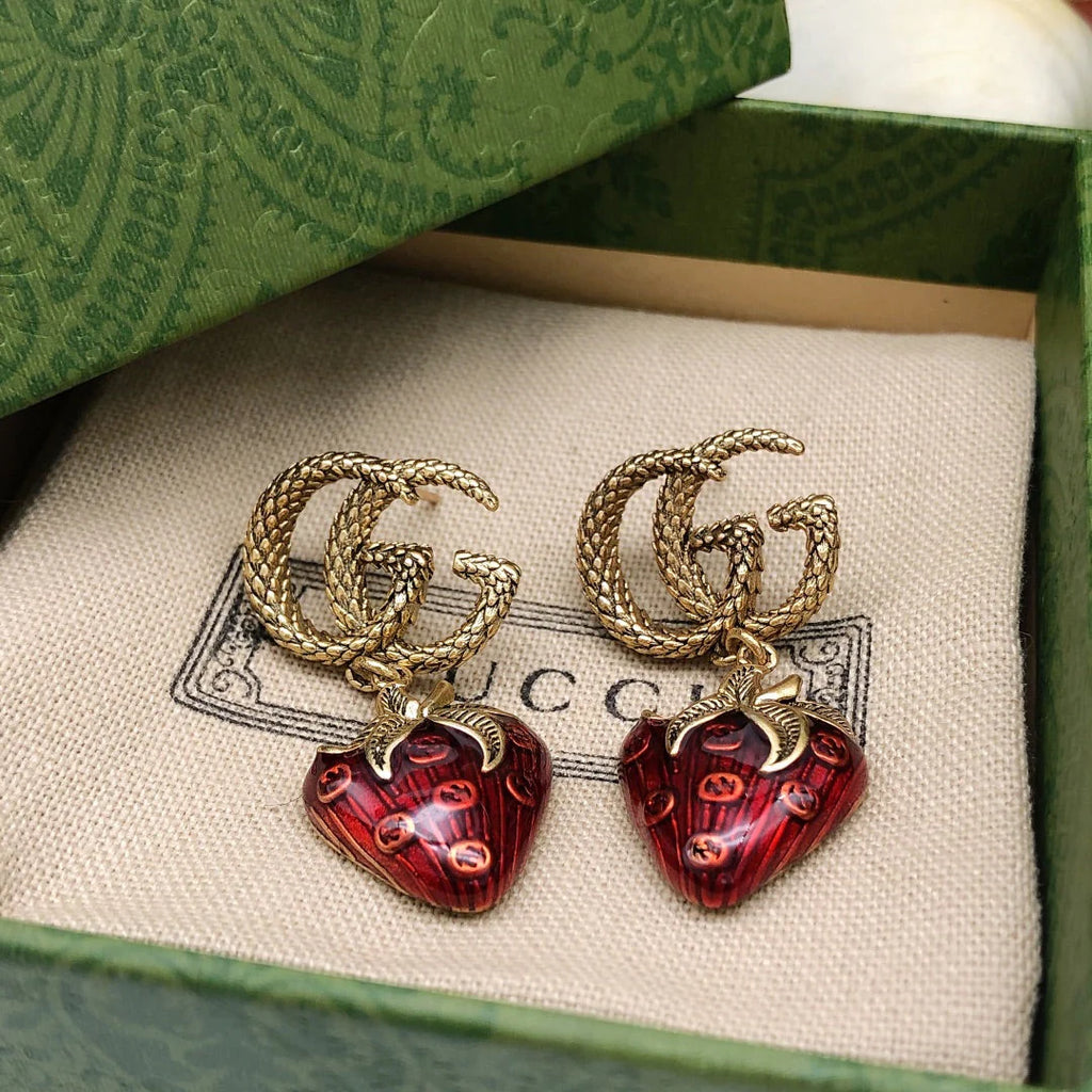 Strawberry Earring