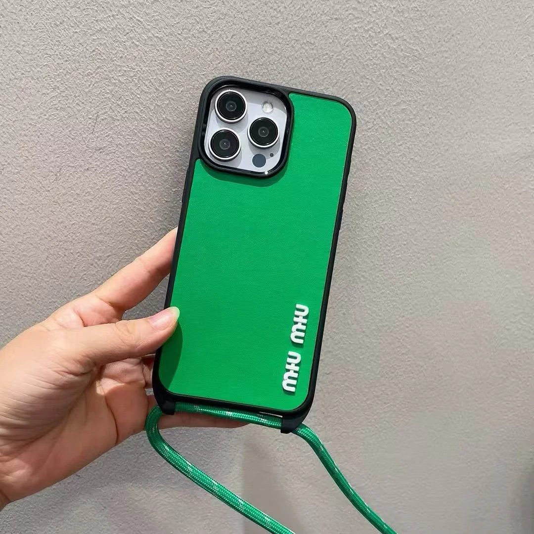 New Colorful Rope Crossbody Phone Case