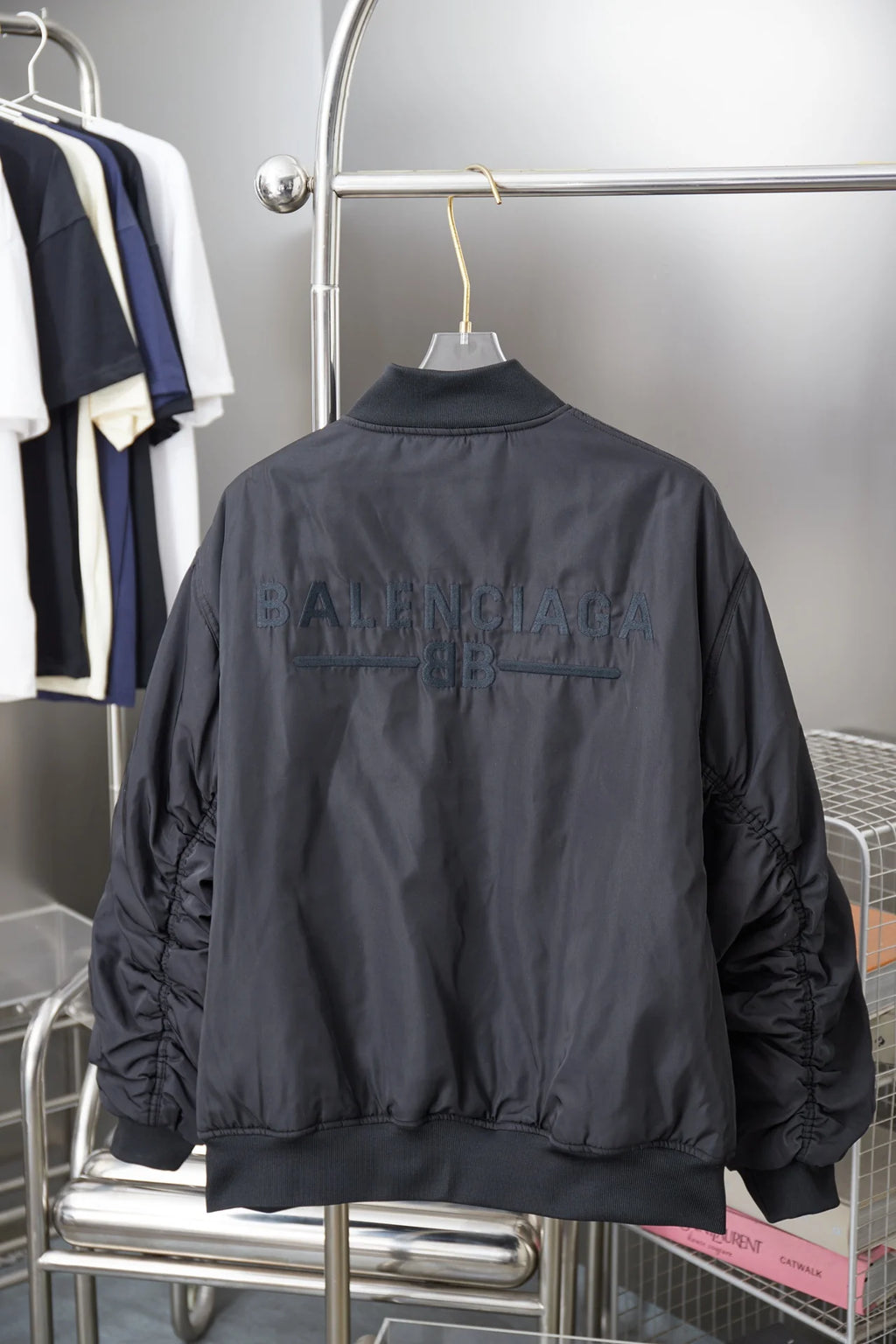 Embroidered baseball flying cotton jacket