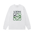 Embroidered letter logo, unisex long sleeved design