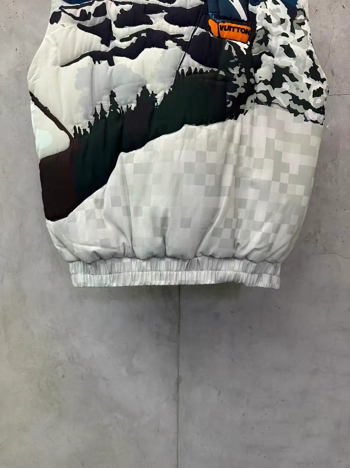 New sleeveless stitch vest jacket