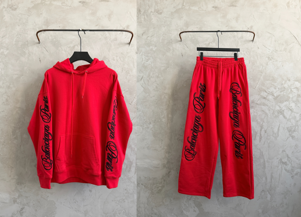 Early spring hoodie set
