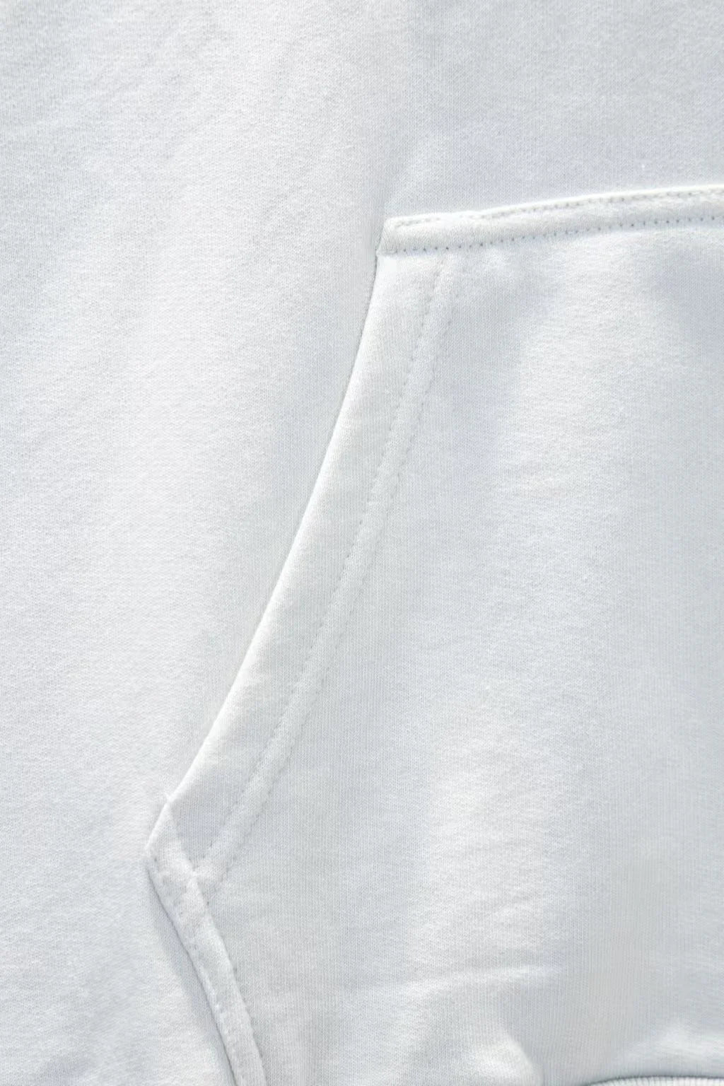 New open chest embroidered hooded sweatshirt