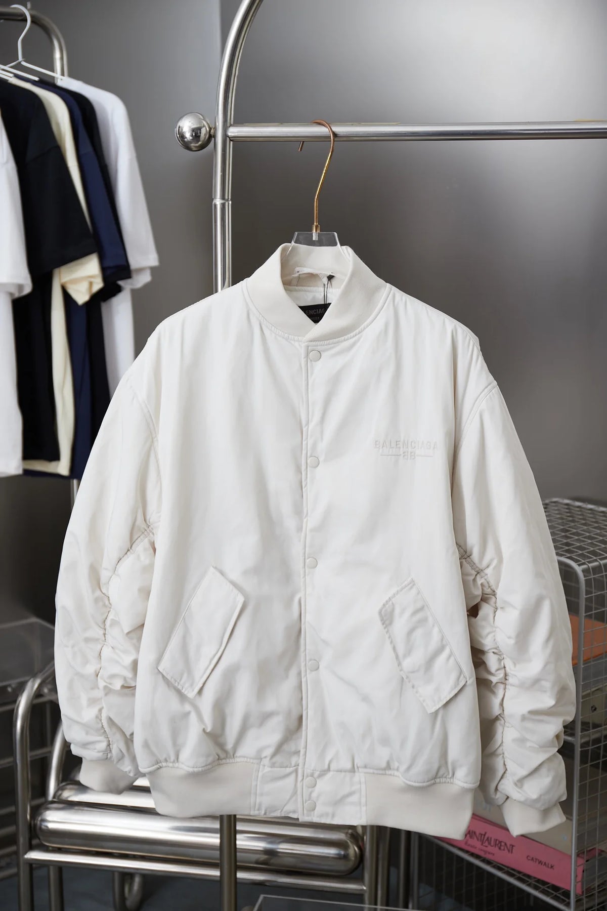 Embroidered baseball flying cotton jacket