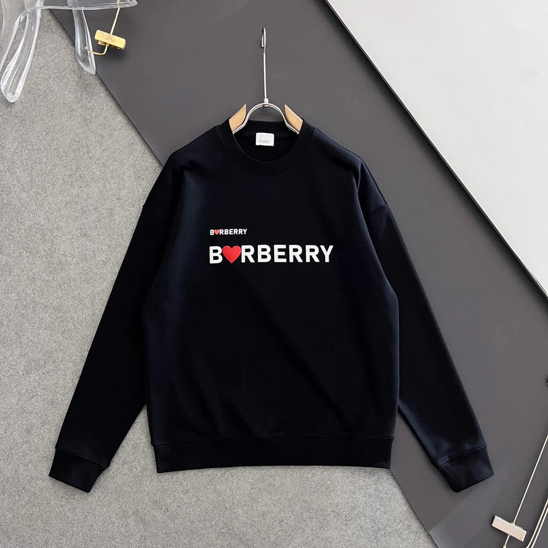 New printed pullover round neck hoodie