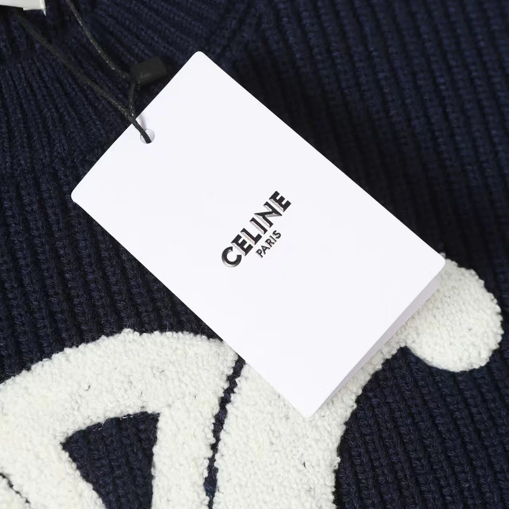 New towel embroidered sweater