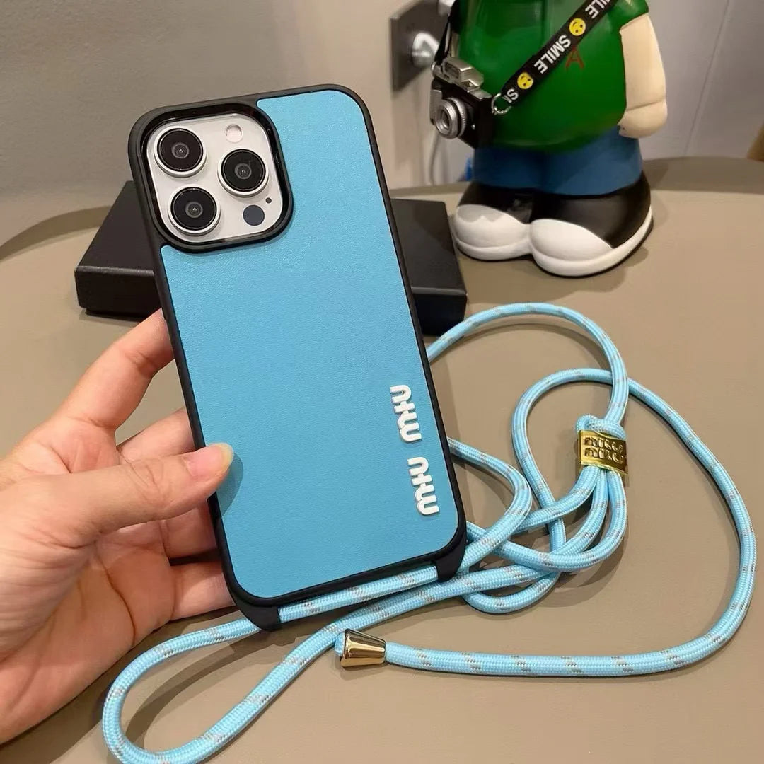 New Colorful Rope Crossbody Phone Case