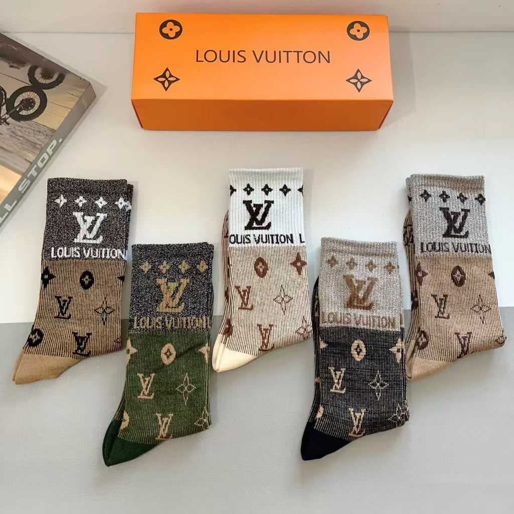 New letter long tube socks