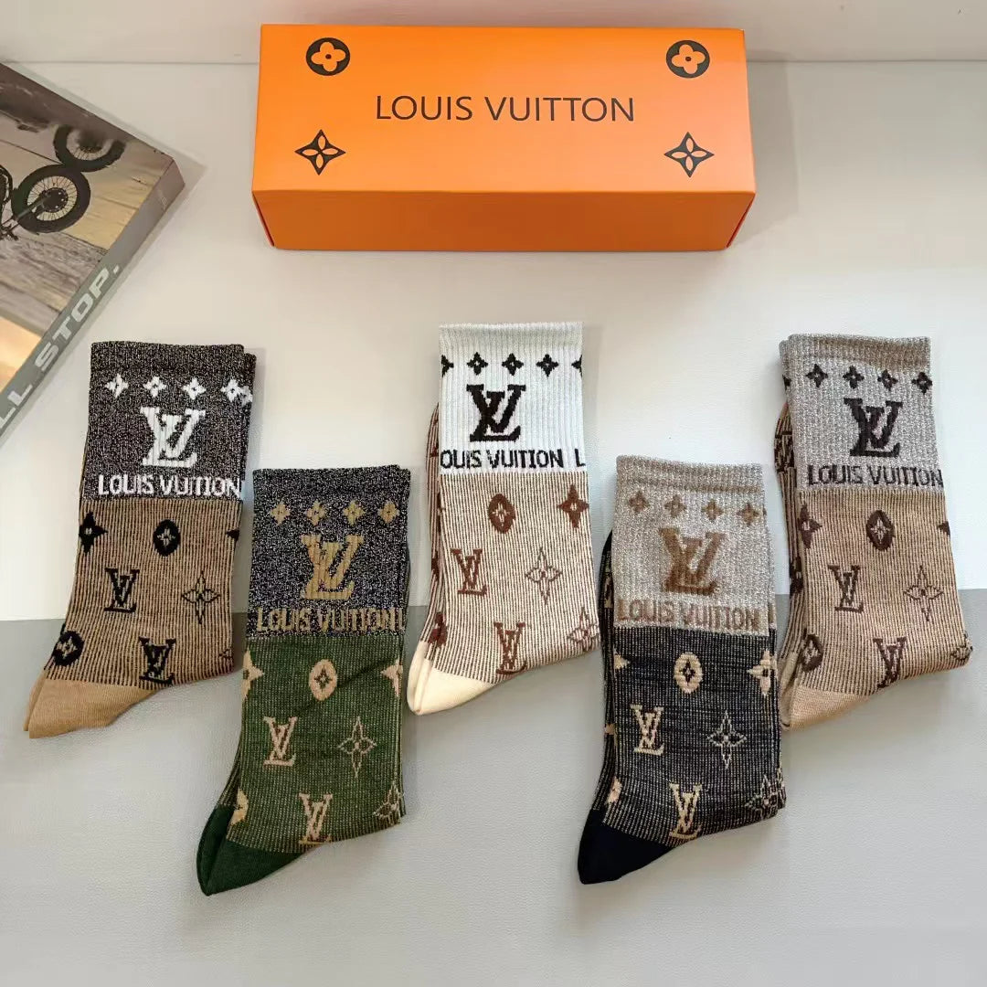 New letter long tube socks