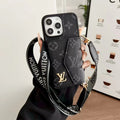 Horizontal multi slot organ card case phone case